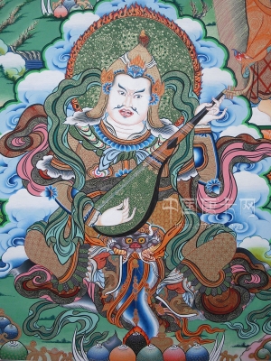 藏传佛教四大天王图图片